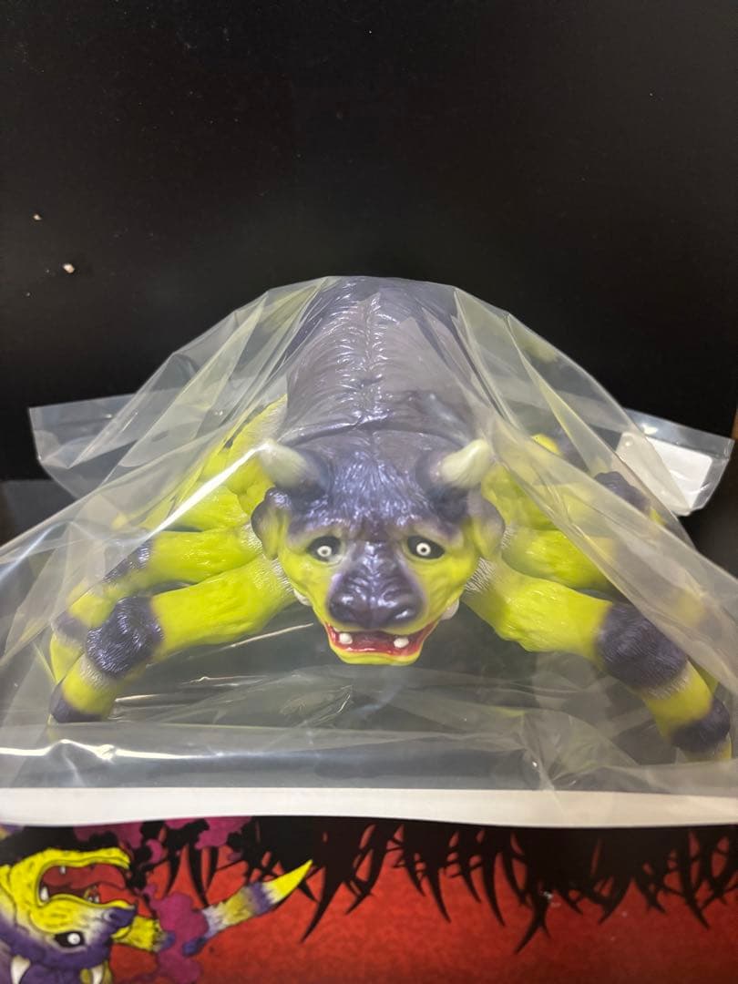 ソフビ　sofubi 牛鬼　墓場の画廊　造形　抽選