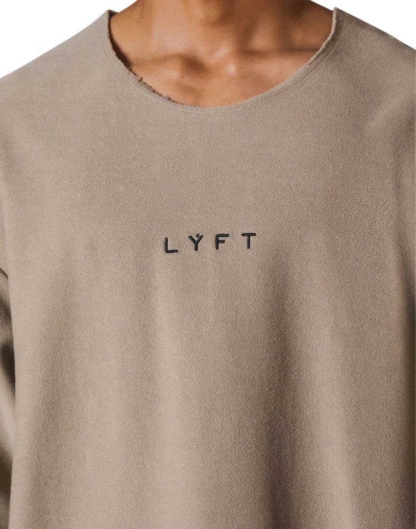 トップス LYFT KNIT LIKE LOOSE SWEAT T-SHIRT