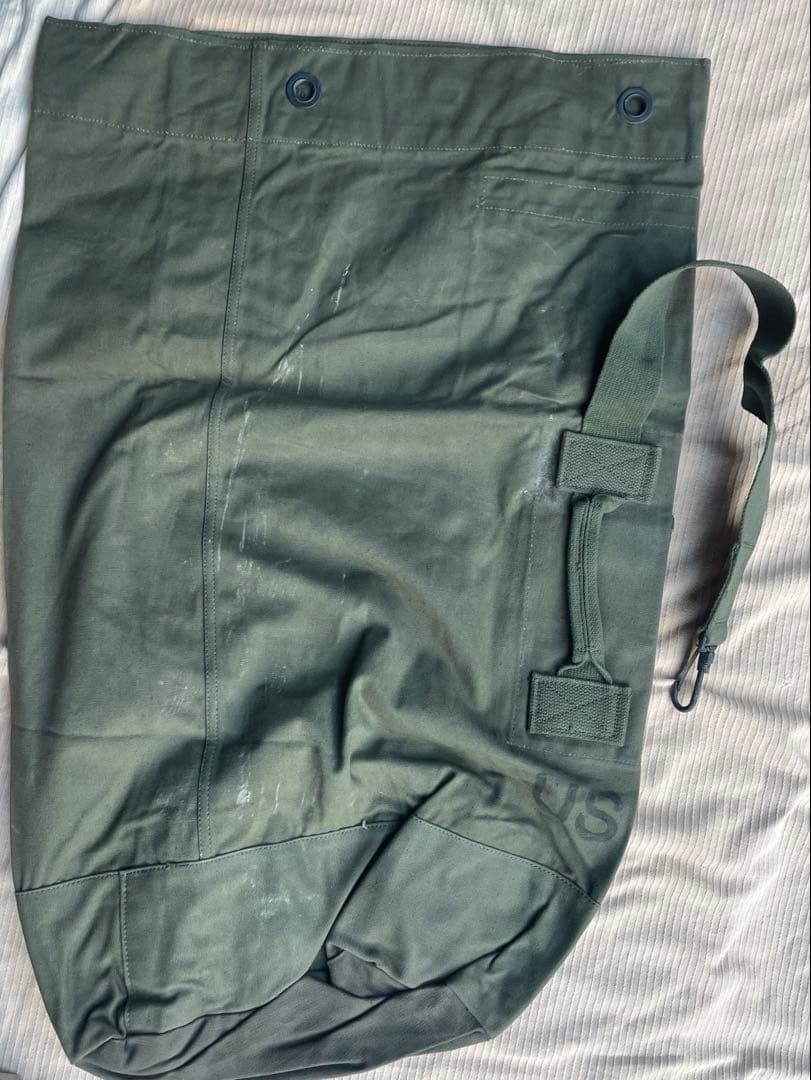 アメリカ軍コットンダッフルバッグ ベトナム戦争60年代後半