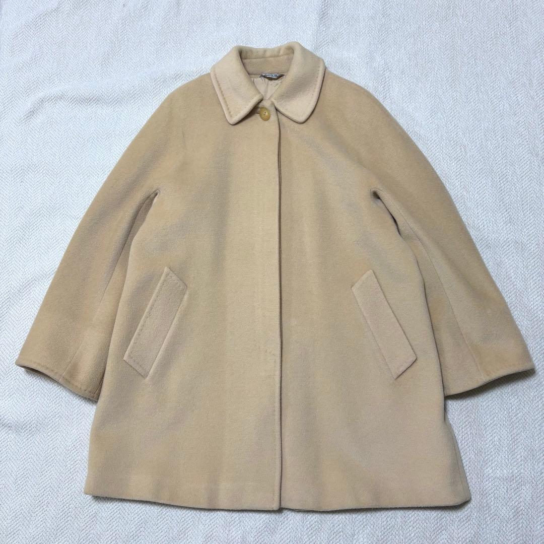美品 iBLUES VINTAGE MAX MARA ウール カシミヤ コート