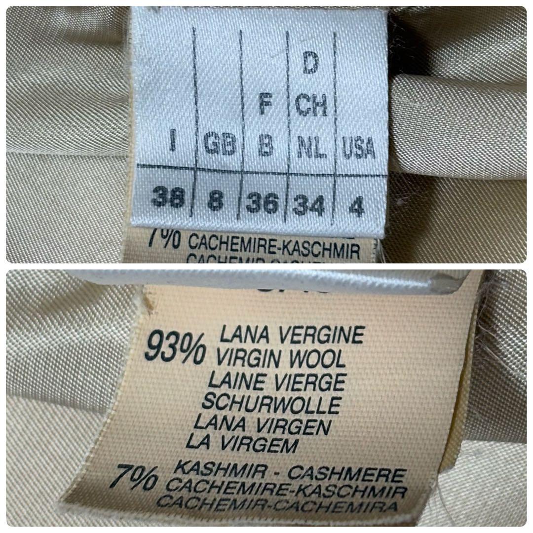 美品 iBLUES VINTAGE MAX MARA ウール カシミヤ コート