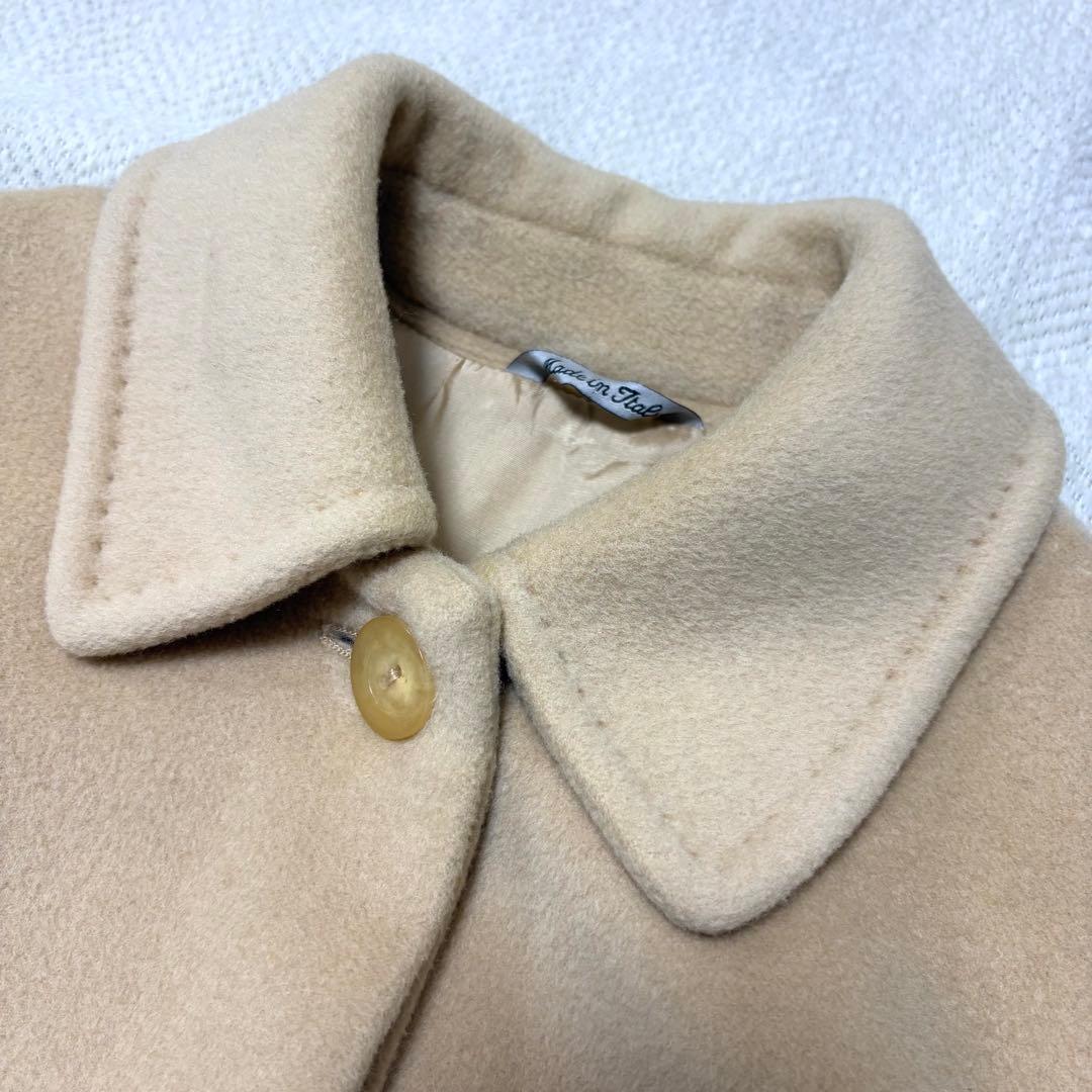 美品 iBLUES VINTAGE MAX MARA ウール カシミヤ コート