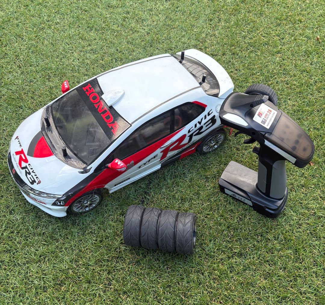 タミヤ TAMIYA TT-02 フルセット ユーロシビックtype-R