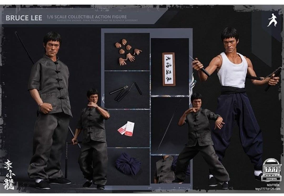 新品　1/6　ブルース・リー　アクションフィギュア　777TOYS
