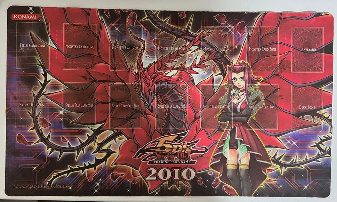 ブラックローズドラゴン　プレイマット