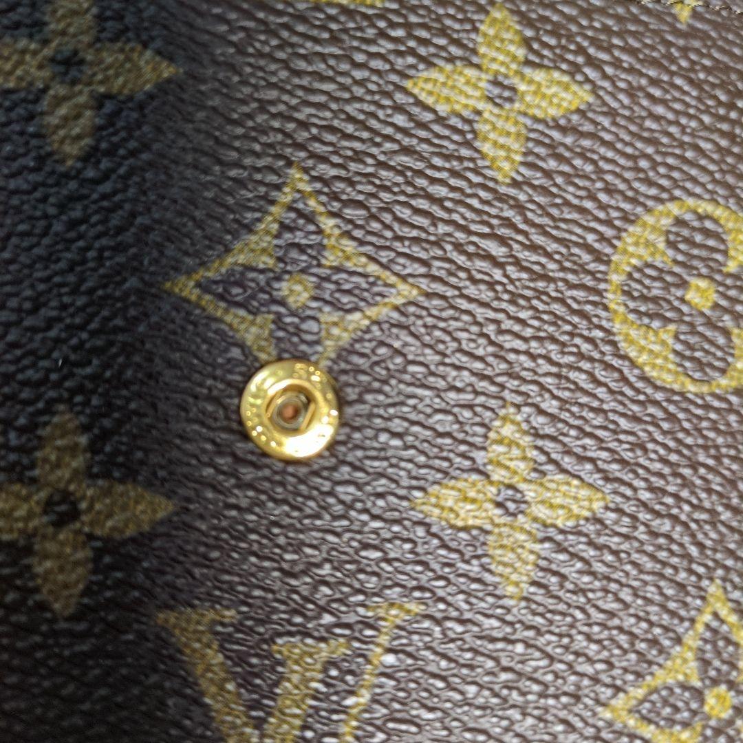 LOUIS VUITTON モノグラム ポルトモネビエカルトクレディ三つ折り財布