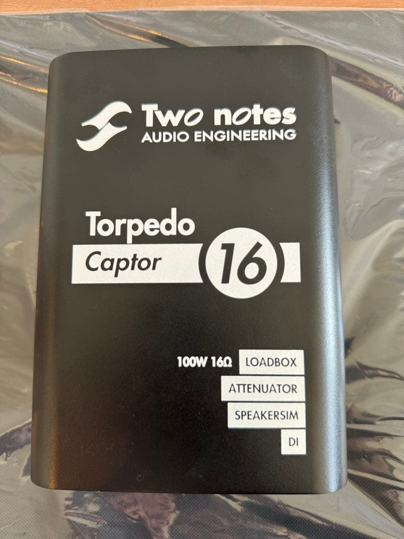 Two notes Torpedo Captor 16Ω