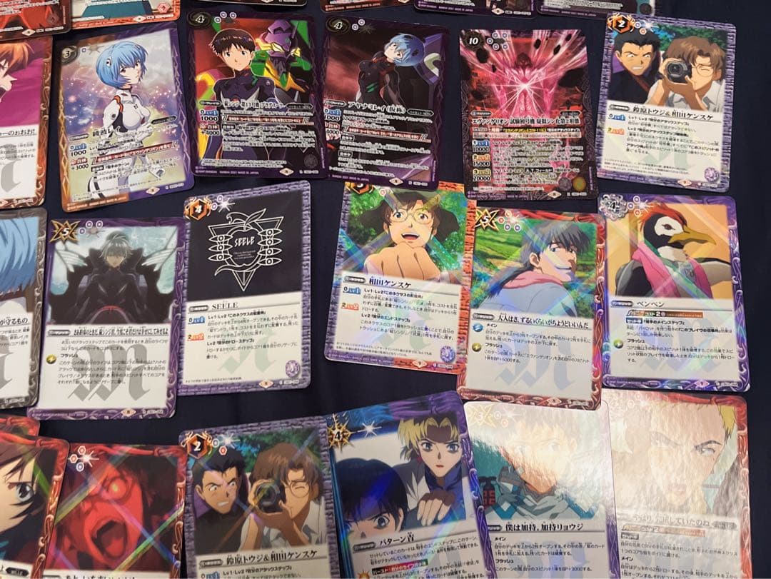 バトスピ　エヴァンゲリオン トレーディングカード セット