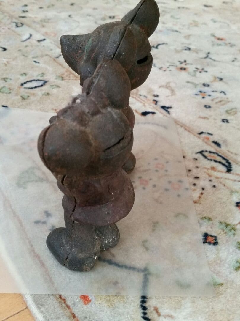 ミッキーマウス ミニーマウス鉄製貯金箱セット ディズニーヴィンテージコレクション