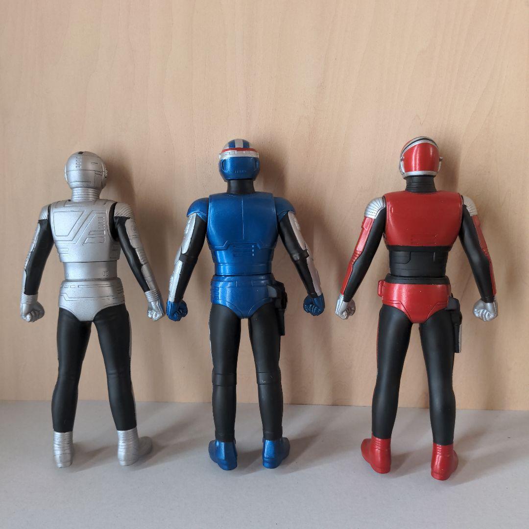 ギャバン シャイダー シャリバン ソフビ3体セット