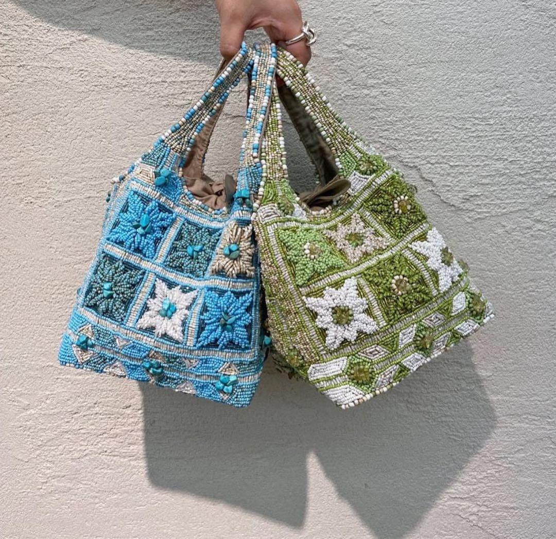 カカオ様　IMAYIN イマイエン イマエン　ハンドメイド ビーズ 刺繍バック
