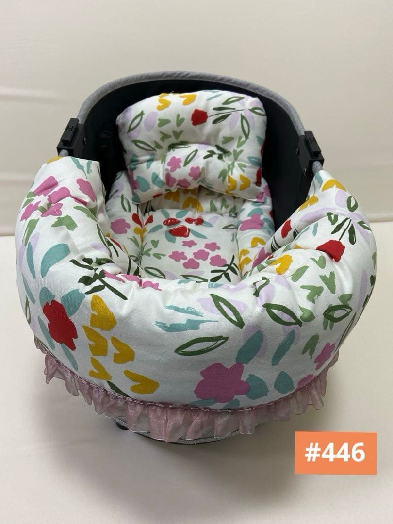 #446 カートクッション　あごおき　コンフォーター　ピロークッション