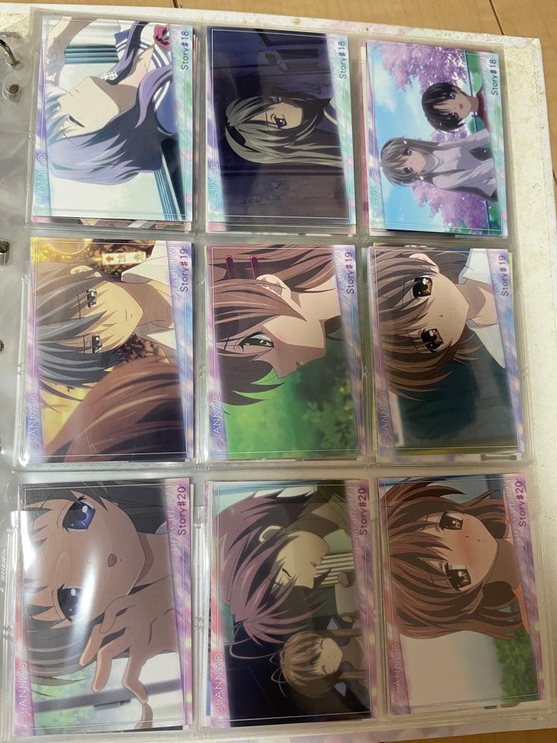 CLANNAD（クラナド） トレーディングカード バインダー付きセット