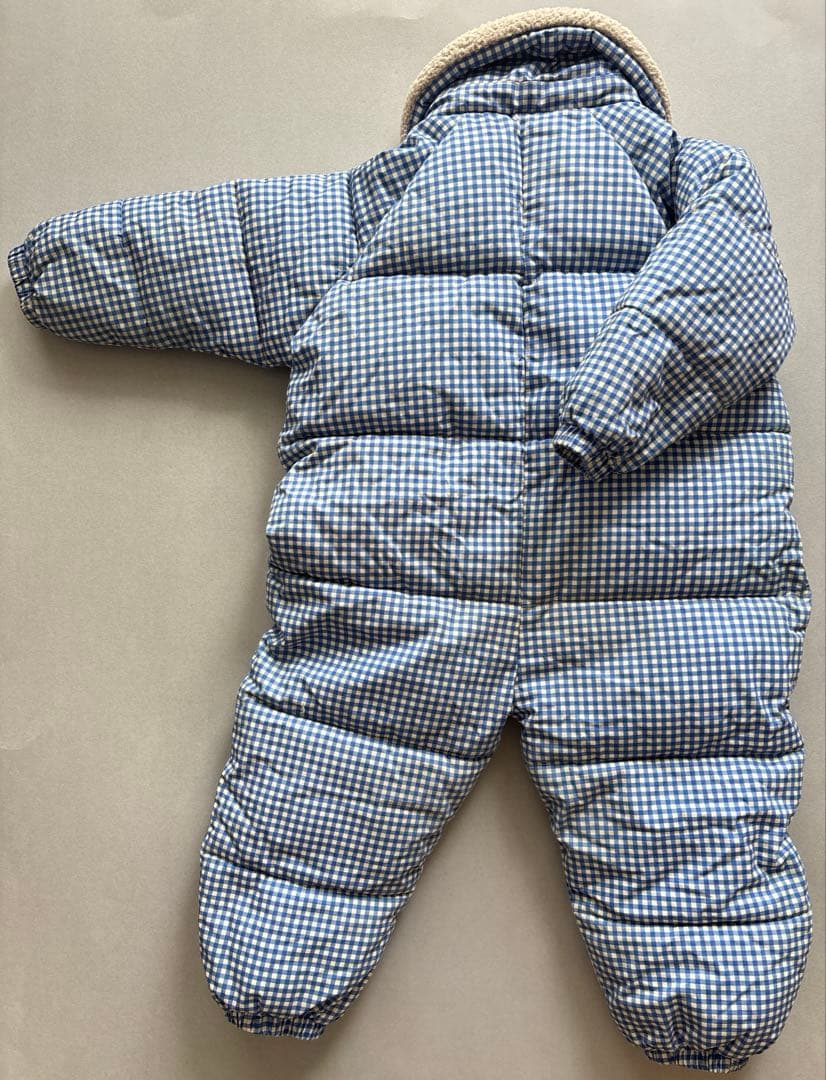 tinycottons VICHY PADDED OVERALL　4y