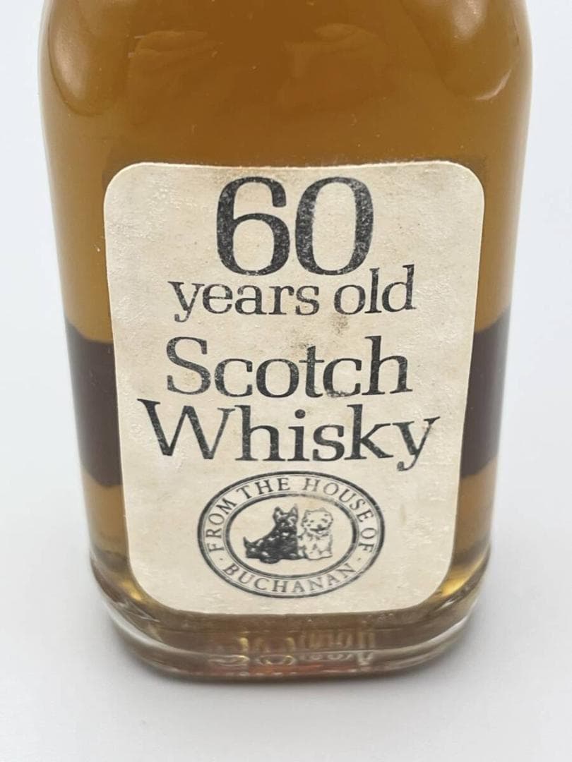 ブキャナンズ　60年　ミニボトル　Buchanan 60 Miniature