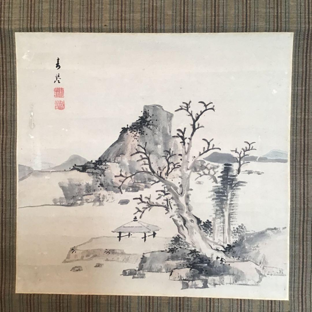 【貫名菘翁 浦上春琴  合装掛け軸】