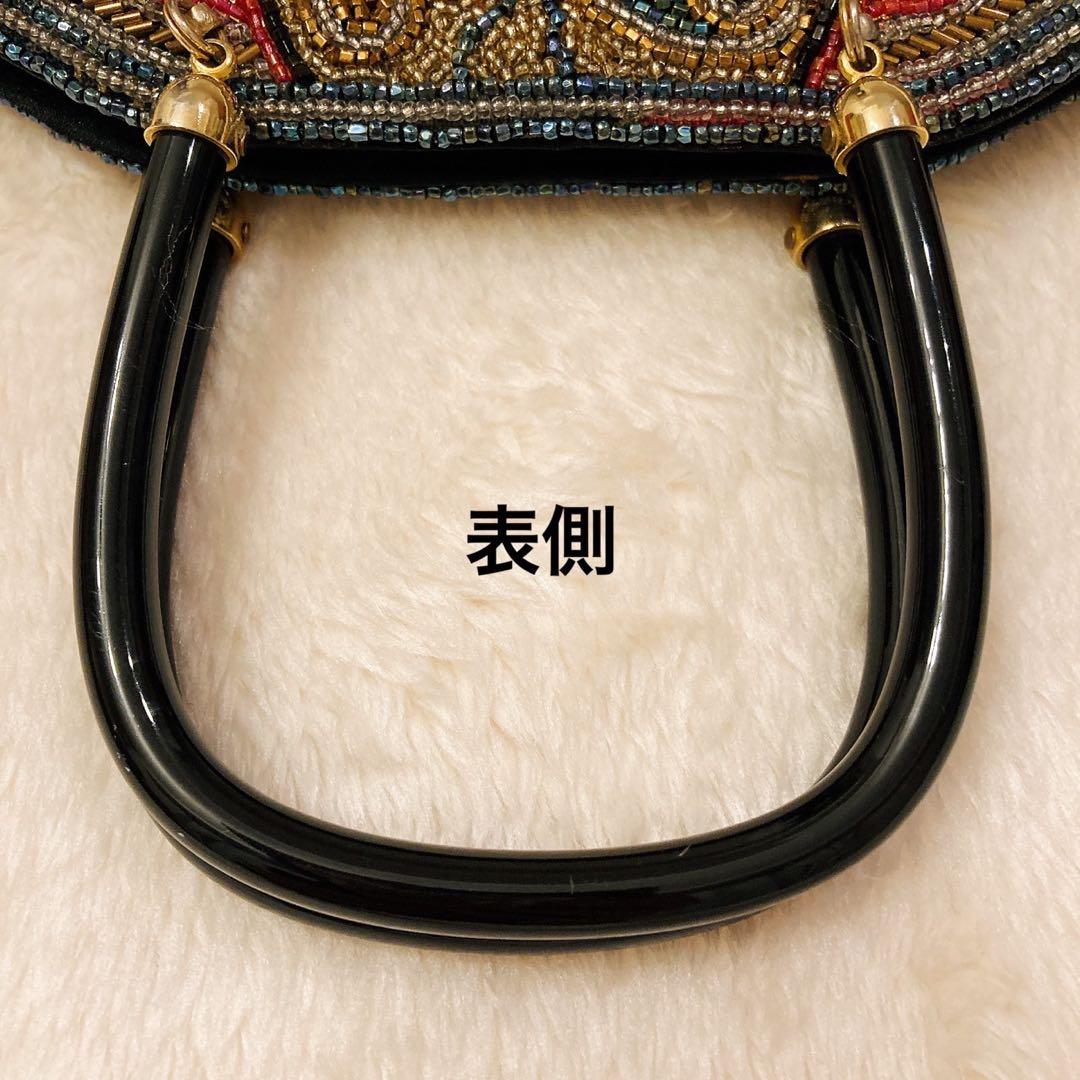 LUMY　はしもと　ルミー　ビーズバッグ　パーティーバッグ　ハンドバッグ　皇室