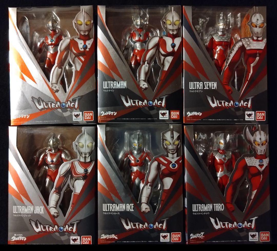 ULTRA-ACT　ウルトラ6兄弟　超美品