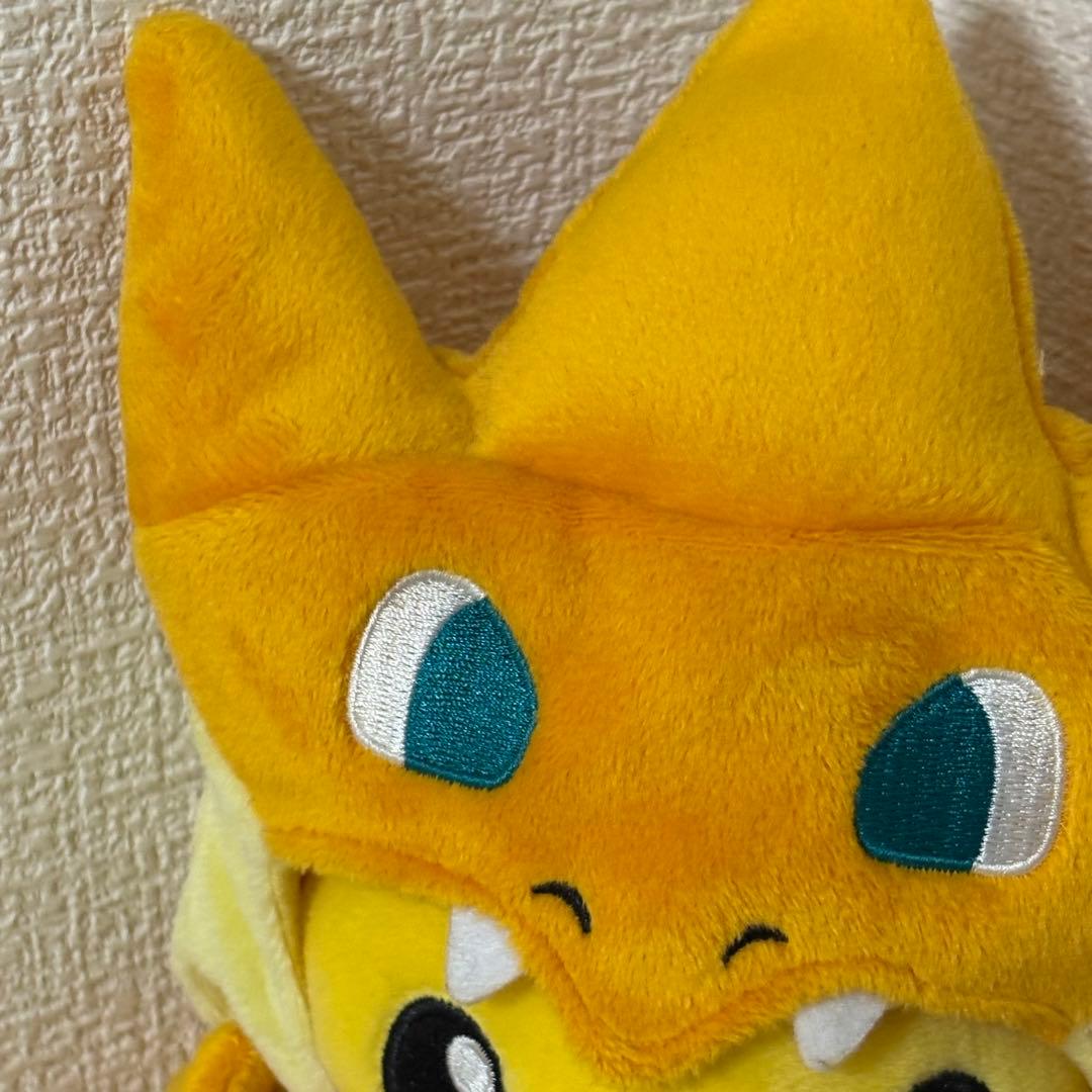 ポケモンセンター メガトウキョー限定 リザードンポンチョ ピカチュウ ぬいぐるみ