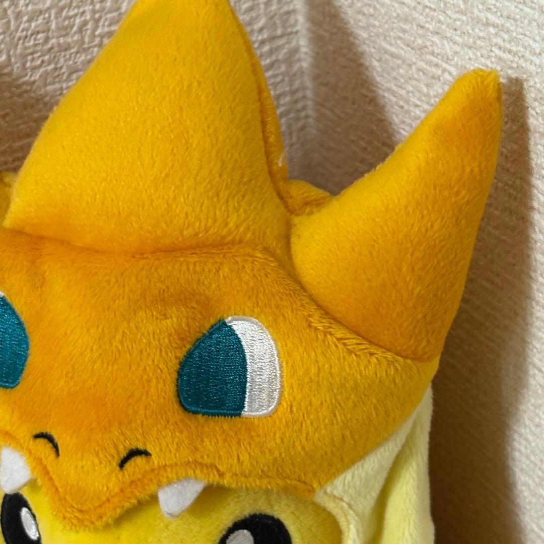 ポケモンセンター メガトウキョー限定 リザードンポンチョ ピカチュウ ぬいぐるみ