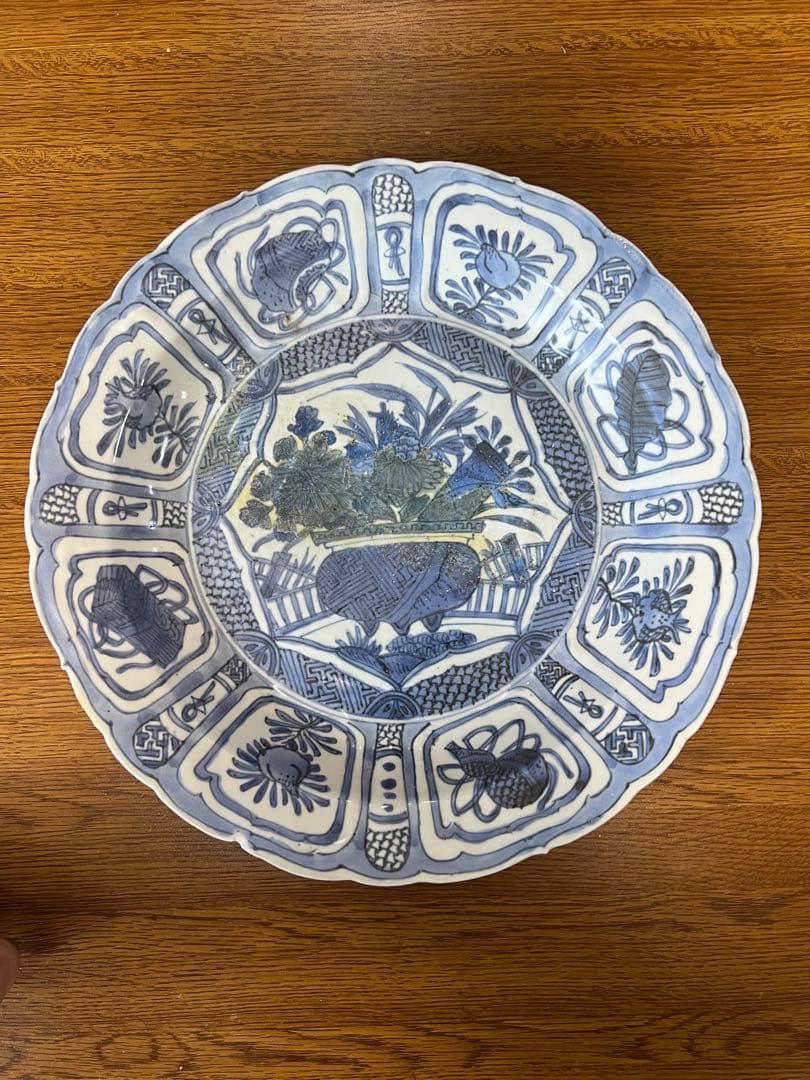 明時代骨董皿　中国　アンティーク