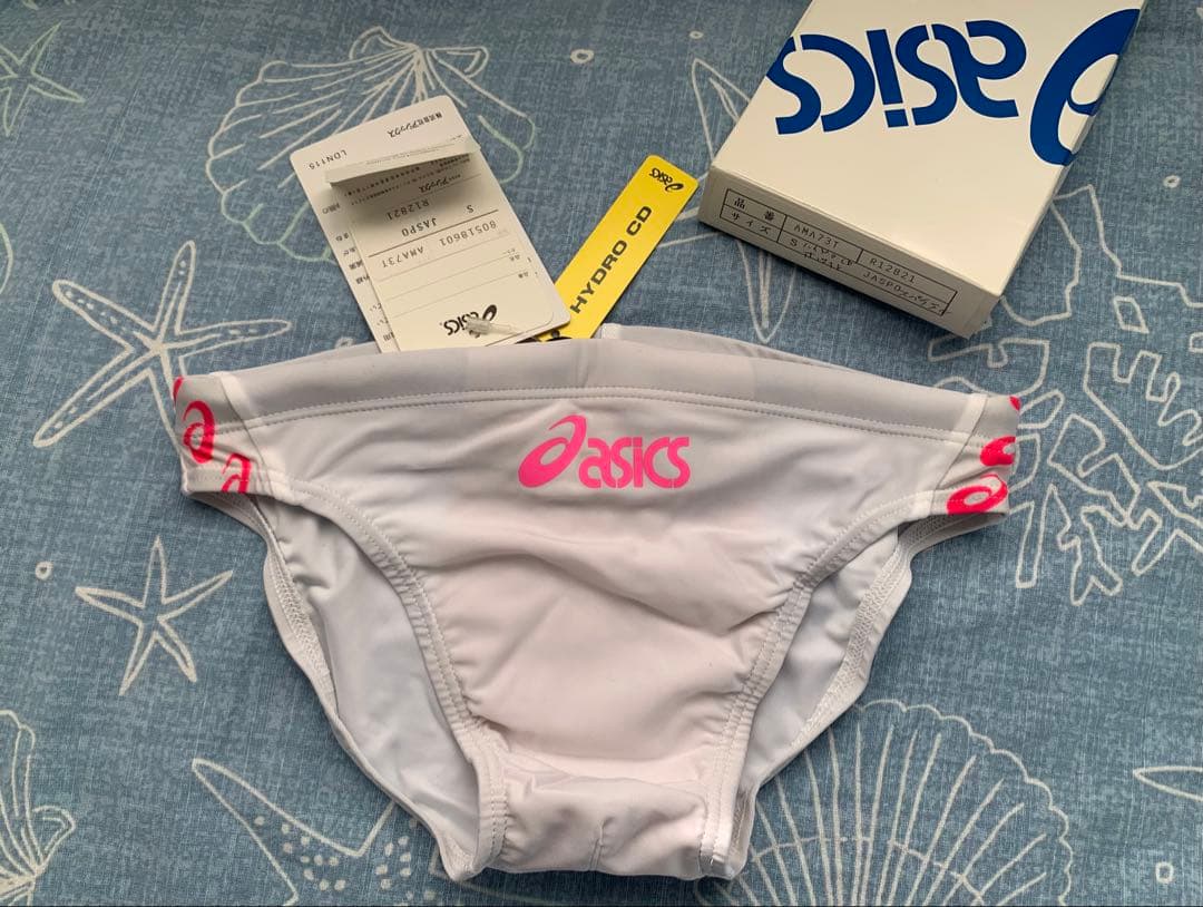 asics 競パン　ハイドロCD ピンクロゴ　新品