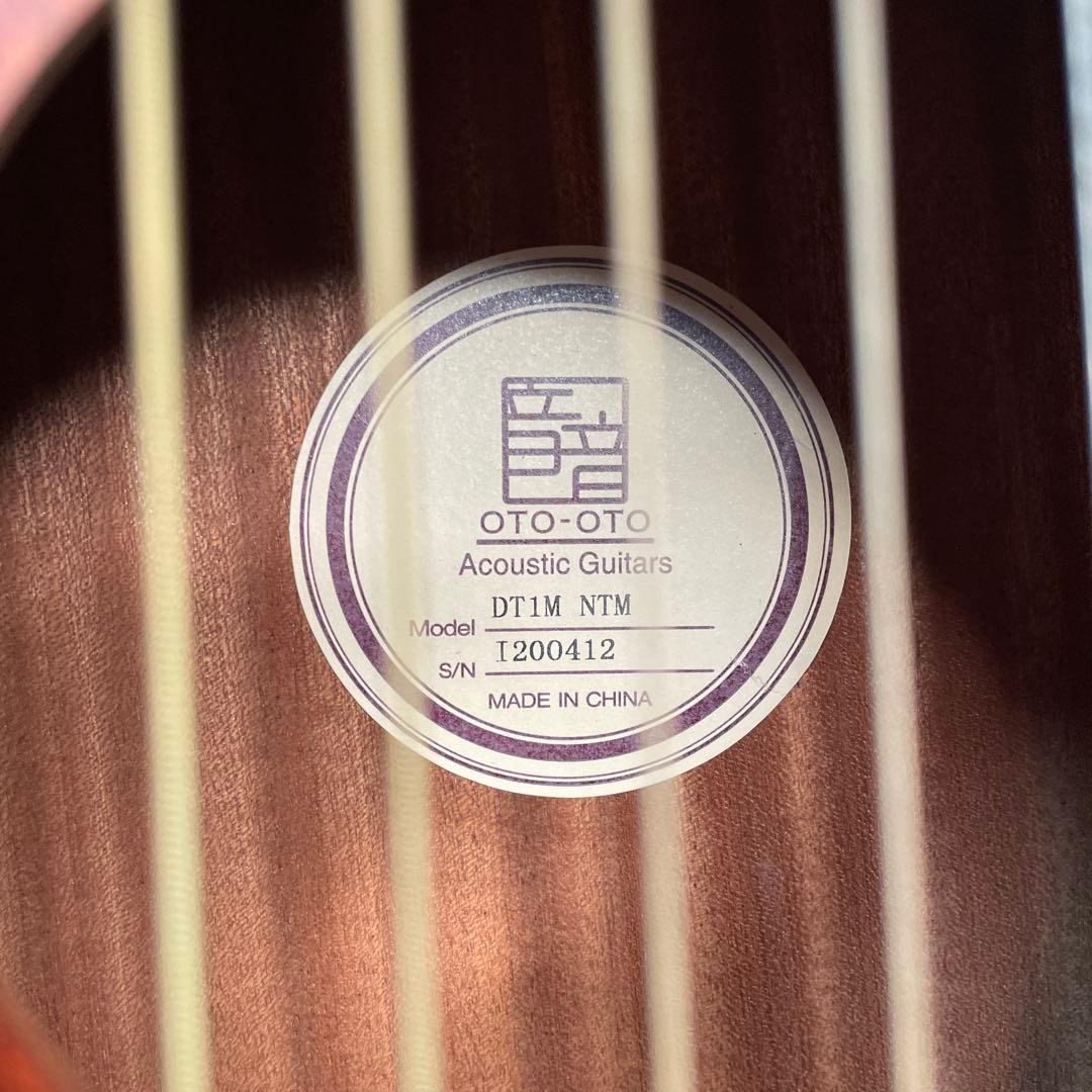 音音 ミニアコースティックギター OTO-OTO DT1M NTM