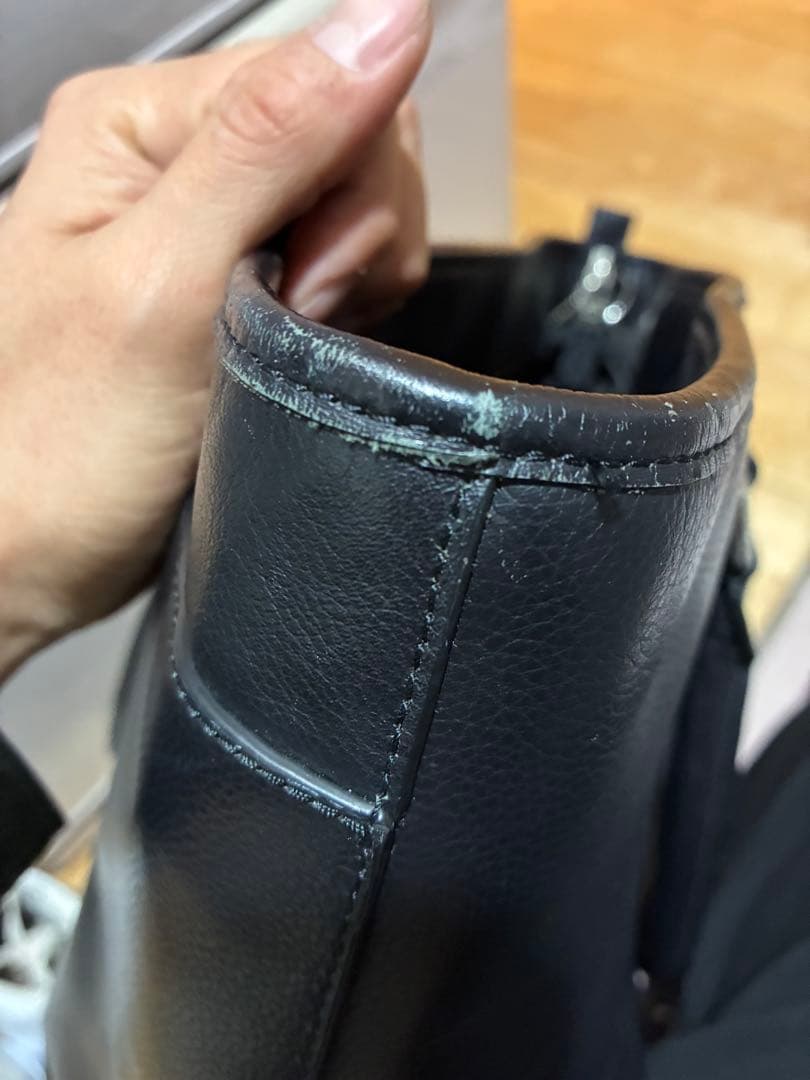 ち*@様 t*e様 COACH ブラック ビジネスバッグ A1724-FB475