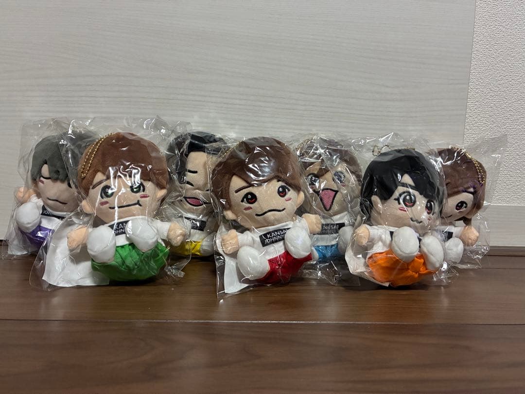 なにわ男子　ちびぬい第１弾７個セット＋サンリオキャラクダーズ全７種セット