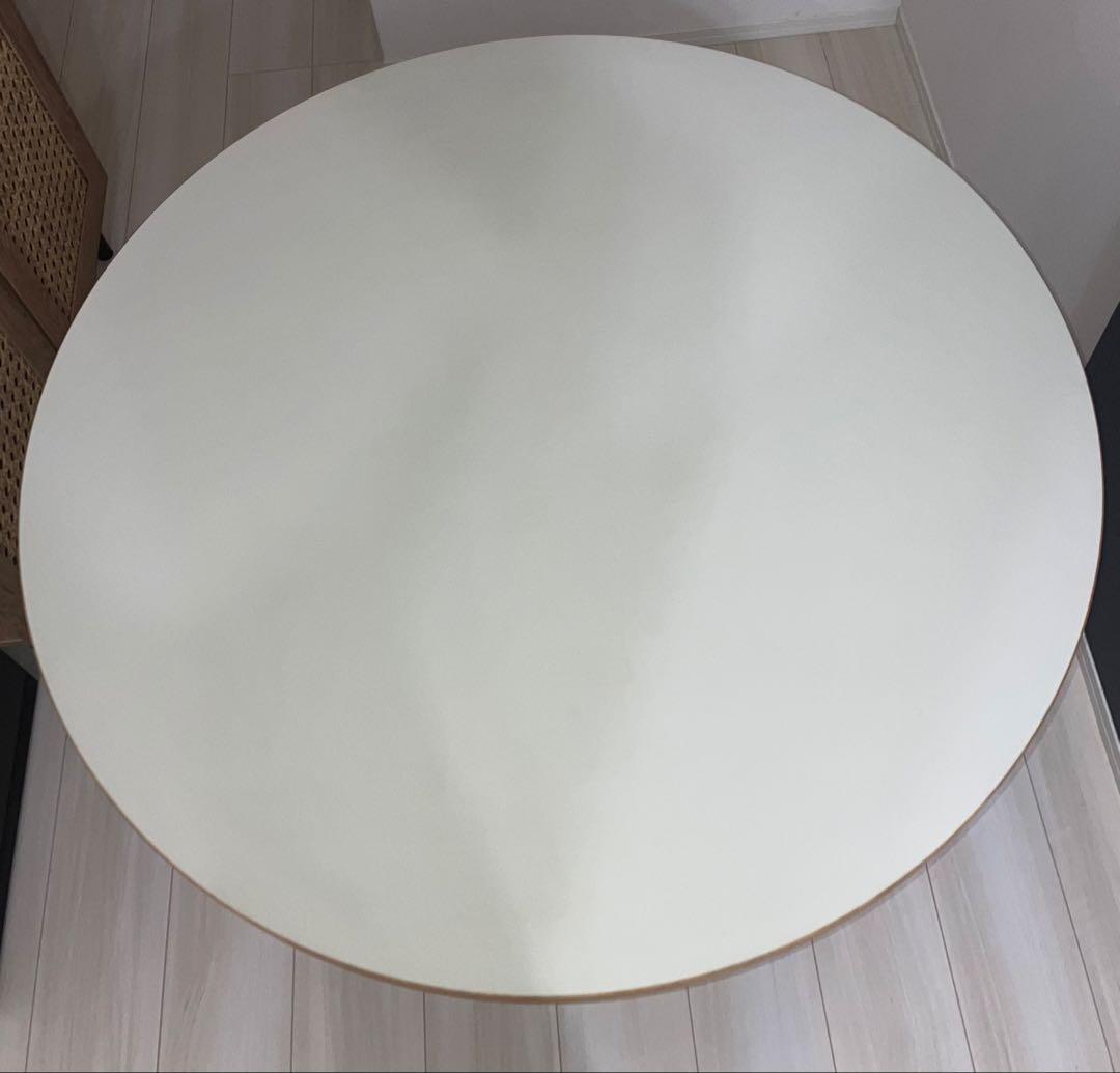 KANADEMONO　THE CAFE TABLE / リノリウム φ90