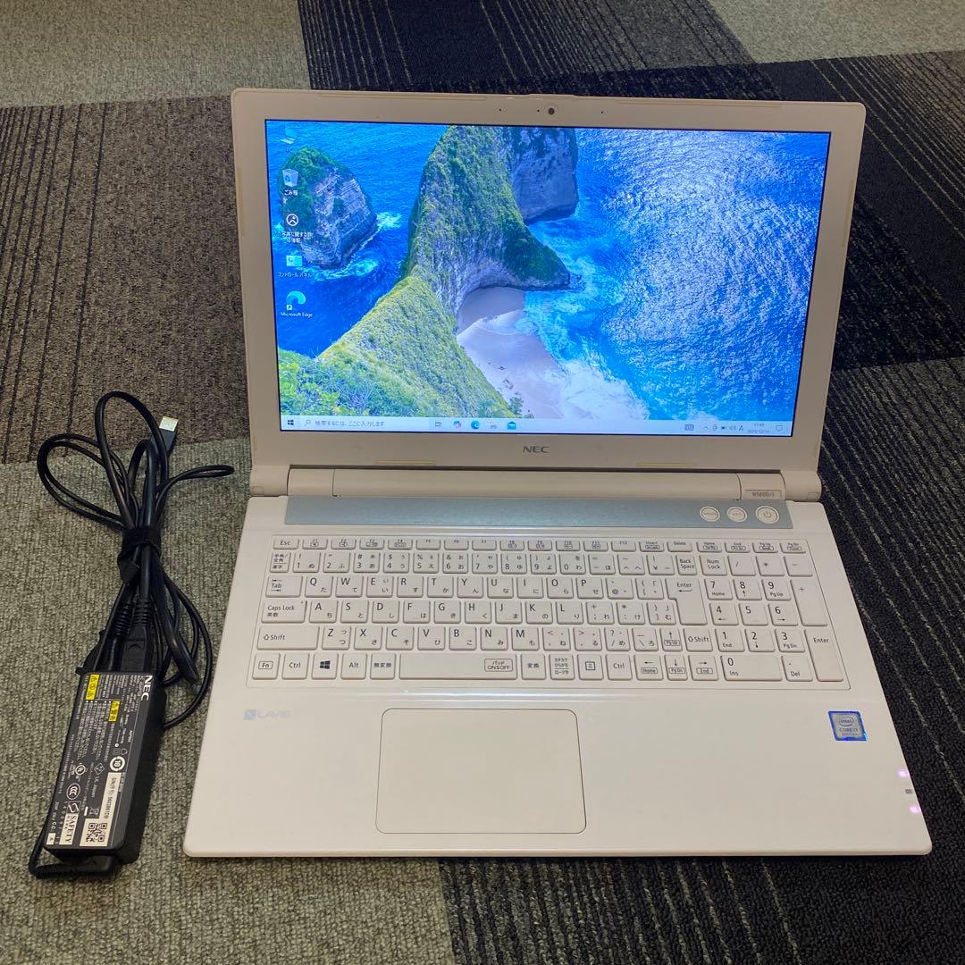 NEC ノートパソコンCore i7-8550U CPU