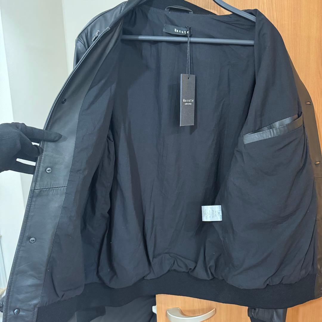 decuta ダクタ シープレザー ブルゾン ジャケット 54