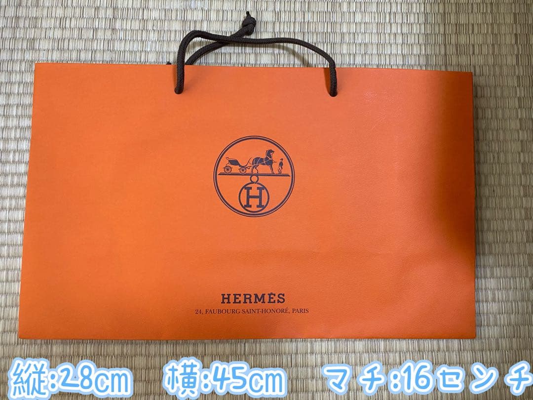 【美品】HERMESのショップ袋　ショッパー85点
