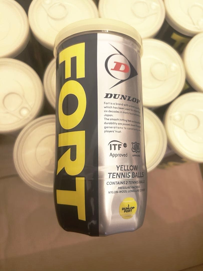 DUNLOP FORT テニスボール 2球入 19缶 38球