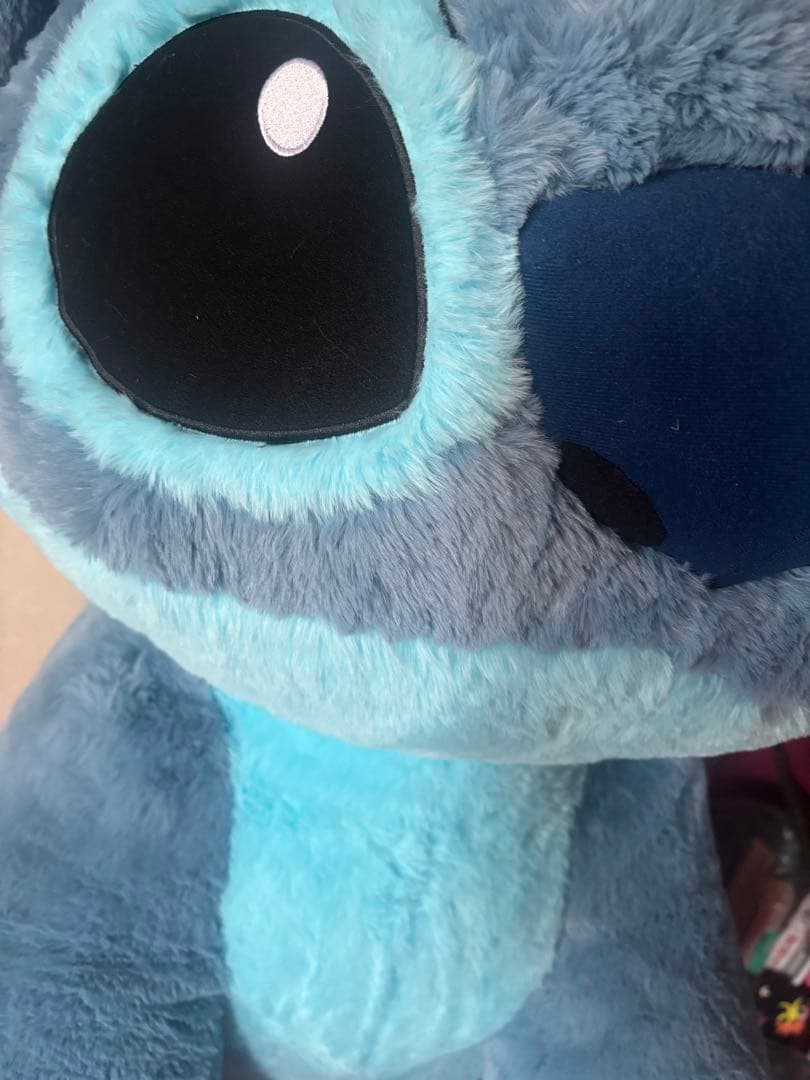 兵庫県引き渡し❗️スティッチ　特大ぬいぐるみ　配送不可‼️