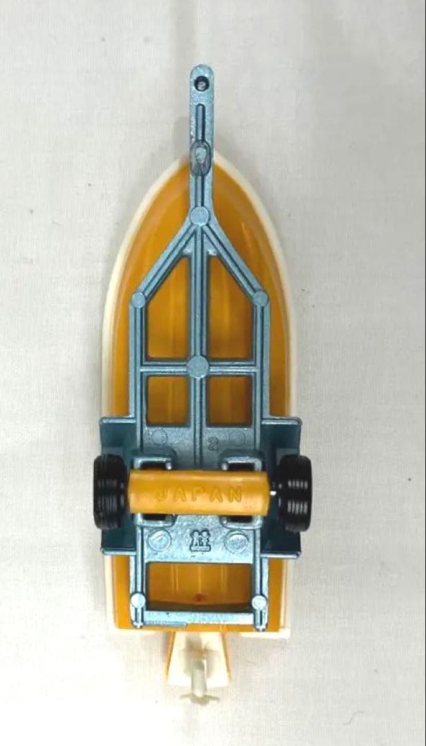 トミカ ヤマハ・ボート 黄色 ホワイトNo.71 黒箱