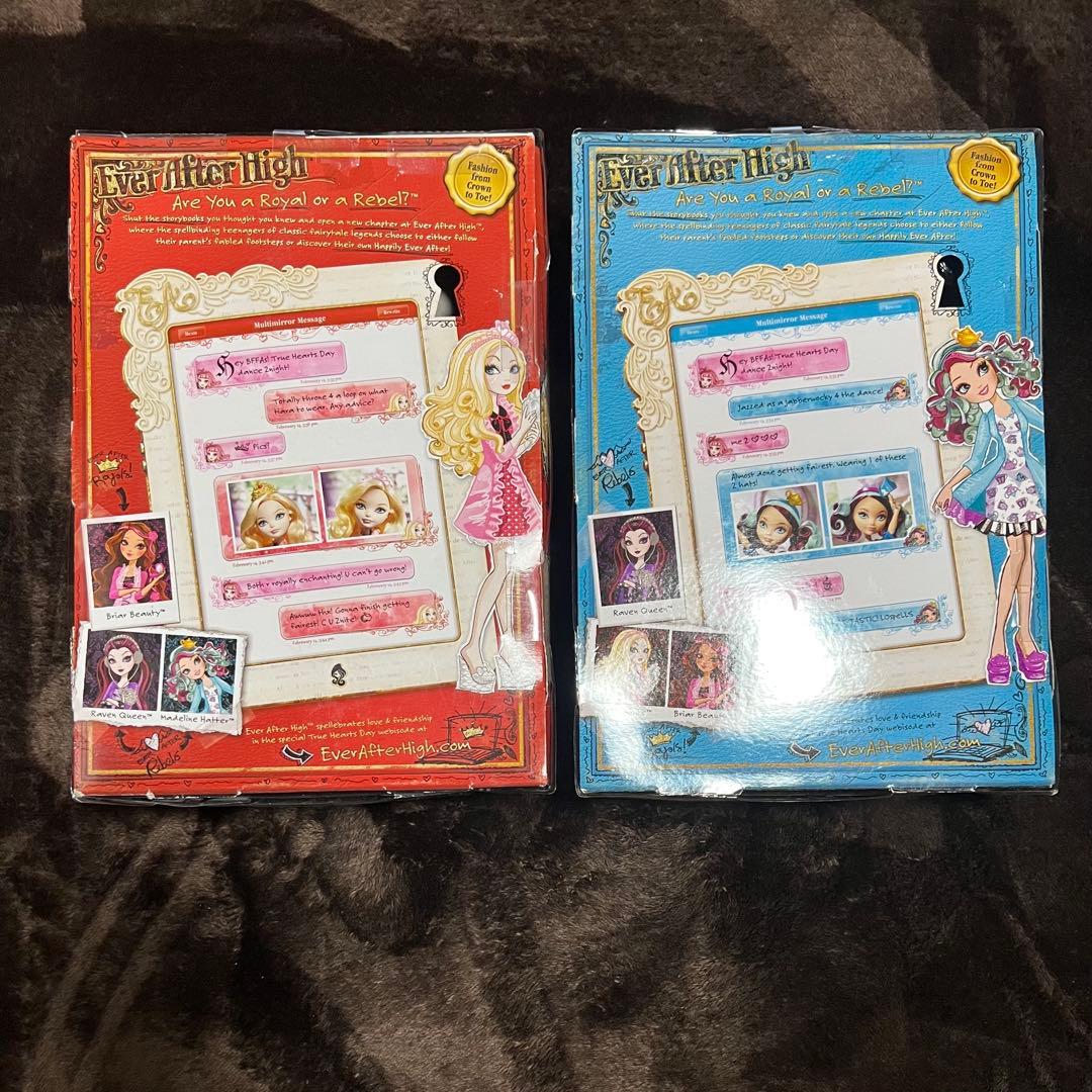 その他 EverAfterHigh AppleWhite &MadelineHatter