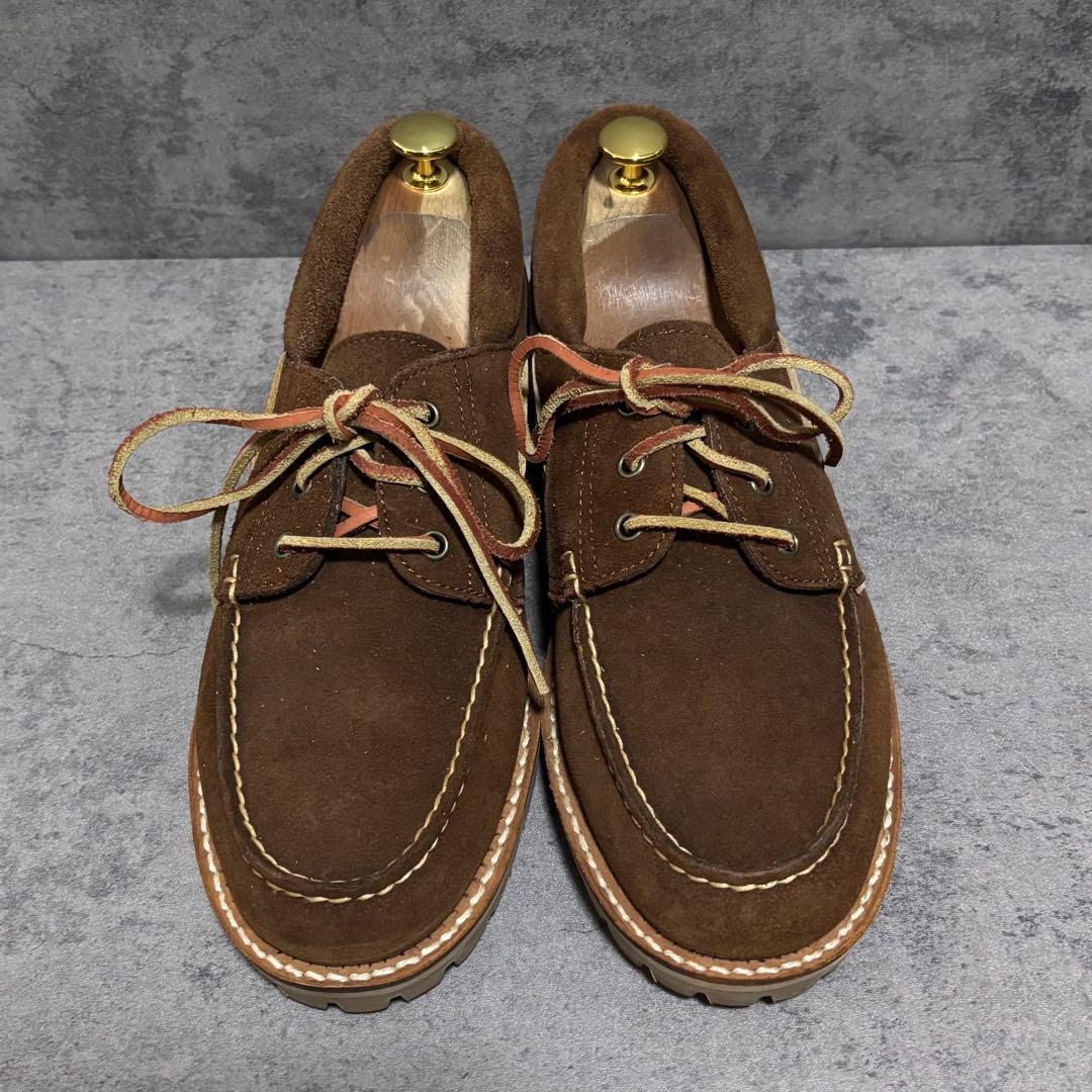 デッドストック　リーガル　デッキシューズ　モカシン　スエード　ブラウン　1861