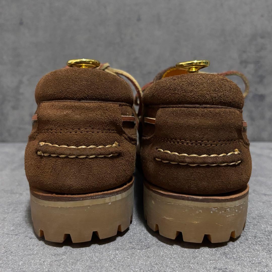 デッドストック　リーガル　デッキシューズ　モカシン　スエード　ブラウン　1861