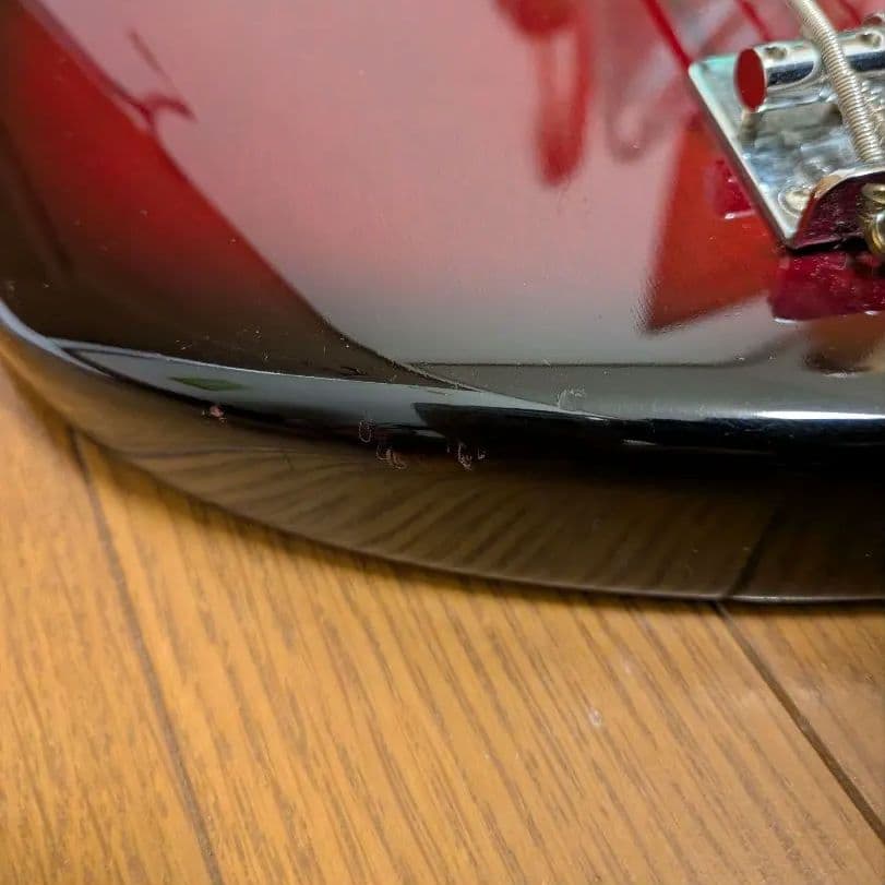 Bacchus ウッドラインモデル WL-434 レッドサンバースト ベース