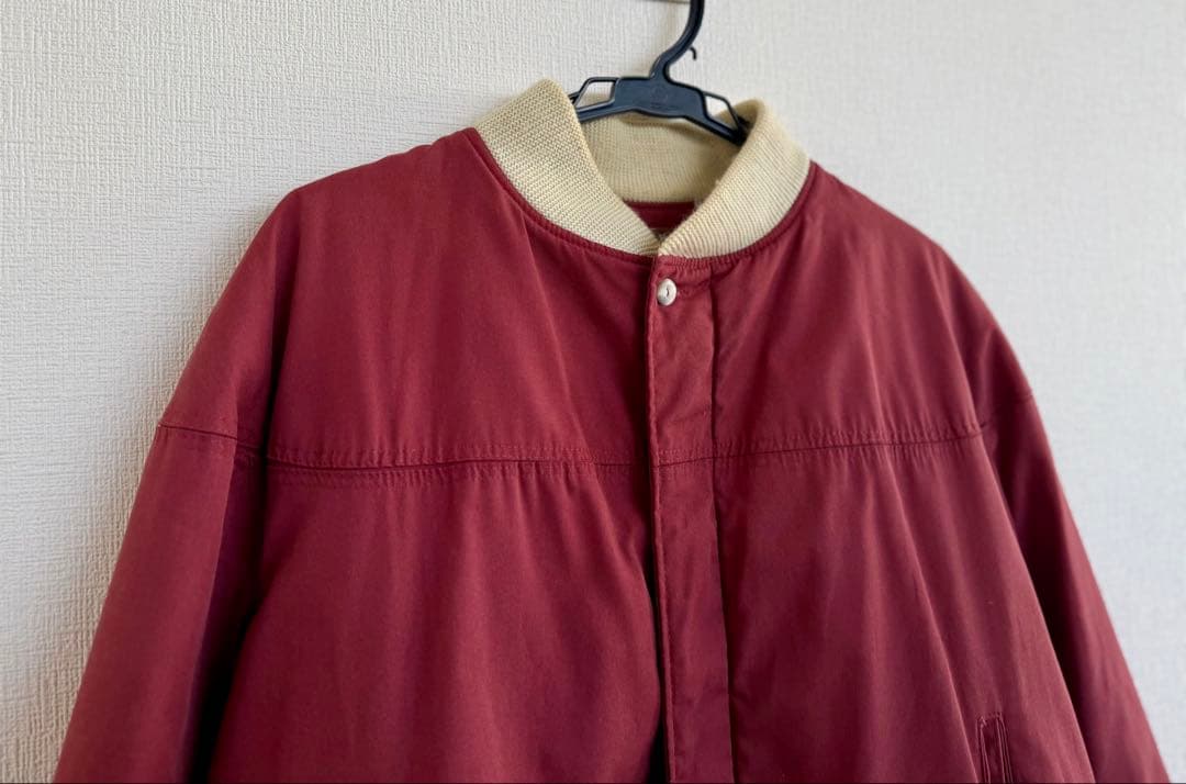 超超スペシャル 70s Catalina ダービージャケット 44 バーガンディ