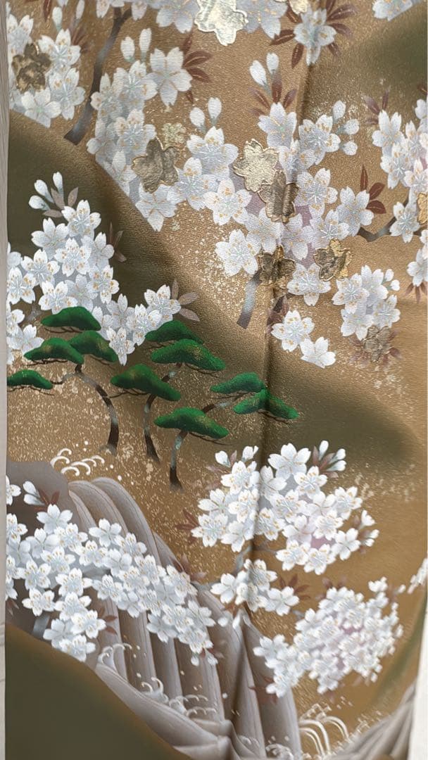 付下げ　付下げ訪問着　訪問着