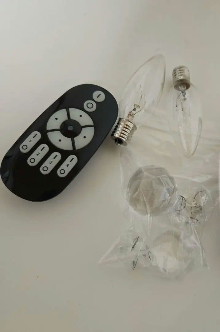 専用　豪華 シャンデリア シルバー ブラック カーテン付き