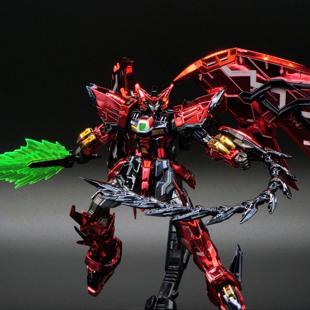 完成品【メッキ仕様】RG ガンダム エピオン 限定 Wガンダム ウイング