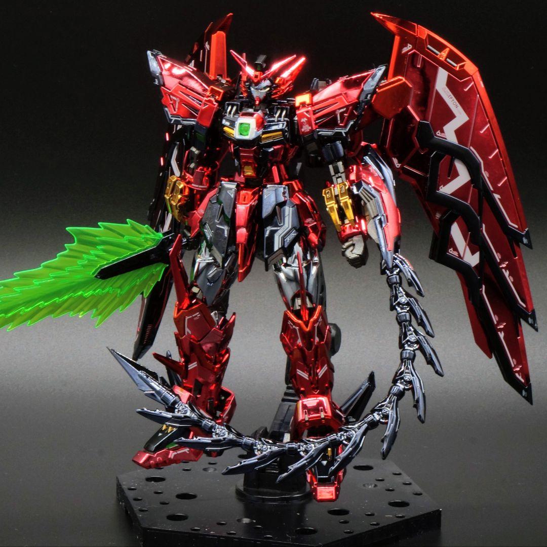 完成品【メッキ仕様】RG ガンダム エピオン 限定 Wガンダム ウイング