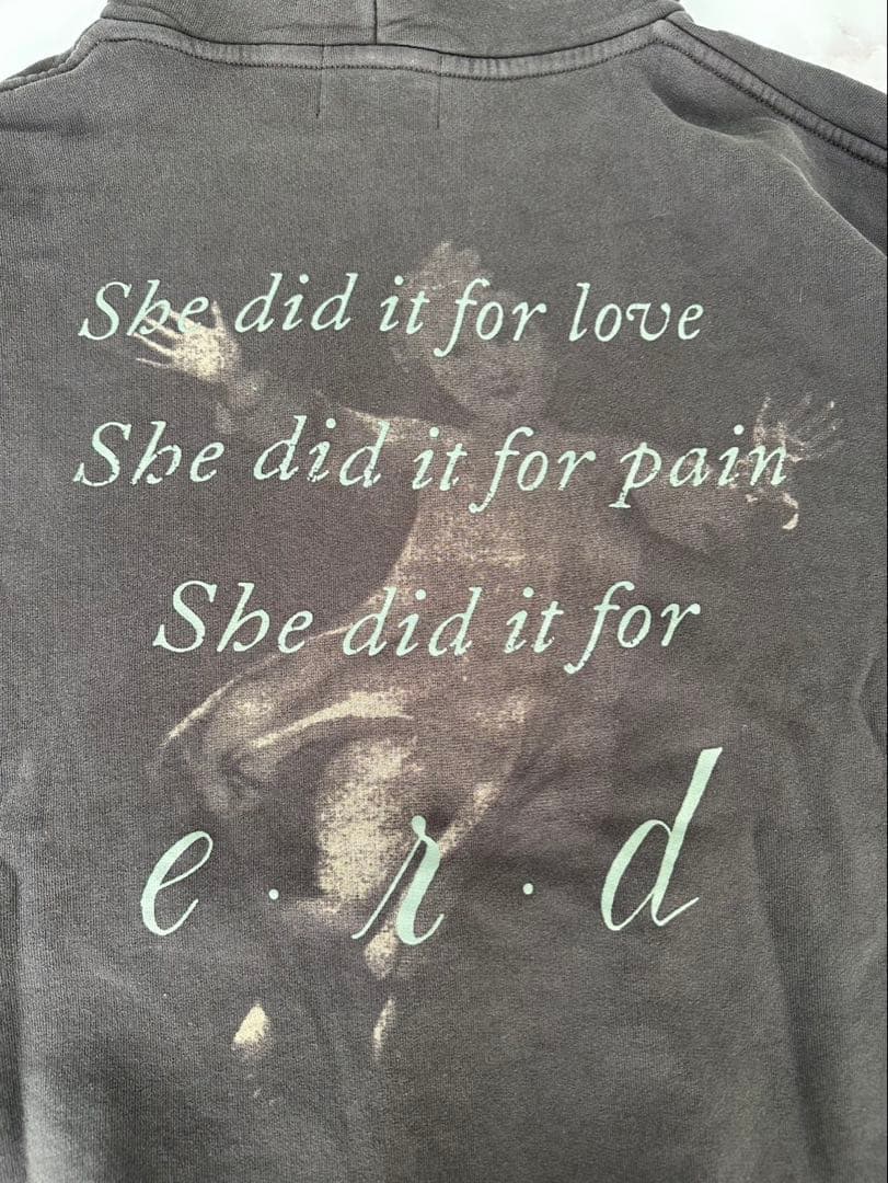 E.R.D 25AW WELL OF LONELINESS HOODIEパーカー