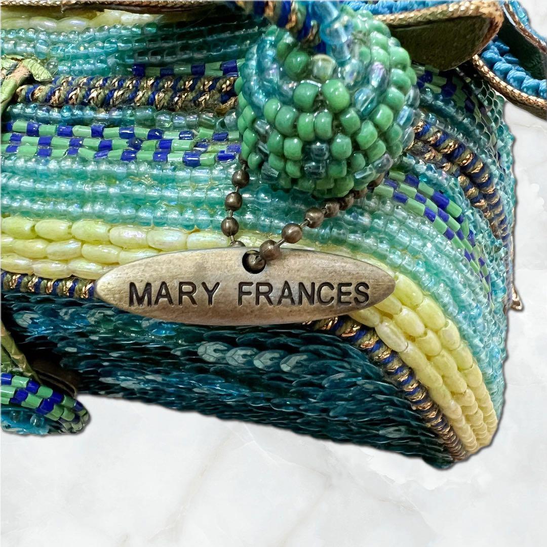 MARY FRANCES ビーズ刺繍 ショルダー パーティーバッグ