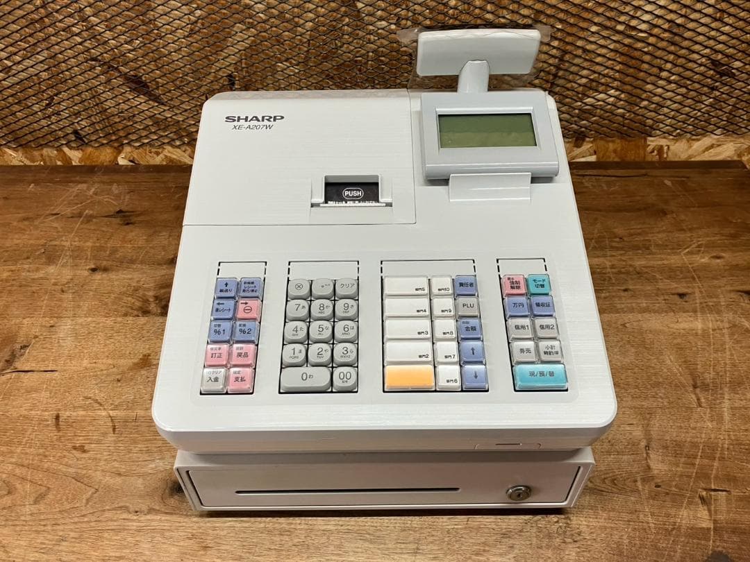 大人気★SHARP★XE-A207W★シャープ★レジ★レジスター