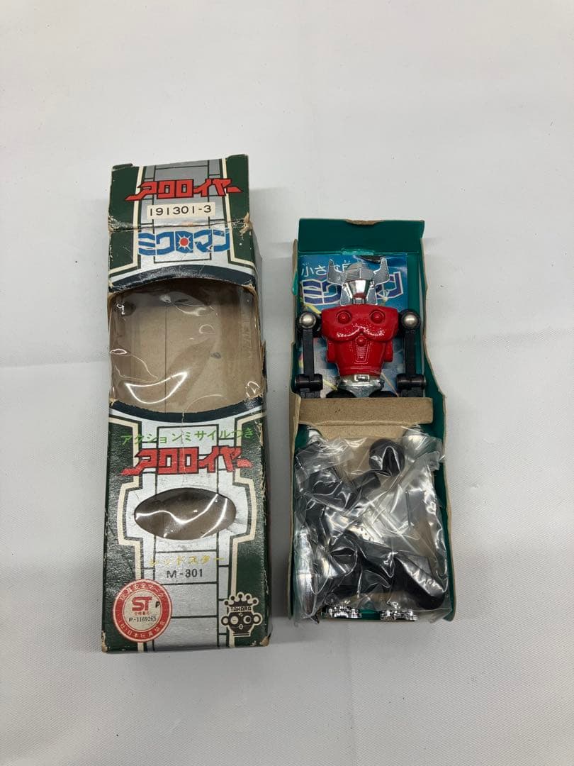 【当時物】TAKARA タカラミクロマン　アクロイヤー　レッドスターM-301
