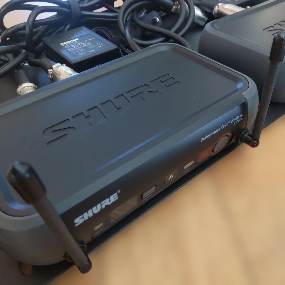 SHURE ワイヤレスシステム PGXシリーズ 2ch